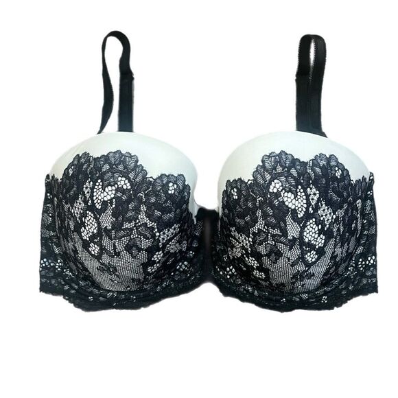 Victoria’s Secret Dream Angels Strapless Multi-way lightly padded lace print bra - Picture 2 of 5